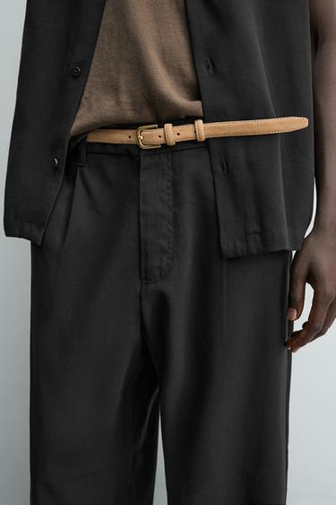 PANTALONS FLUIDS RELAXED FIT - Negre de Zara