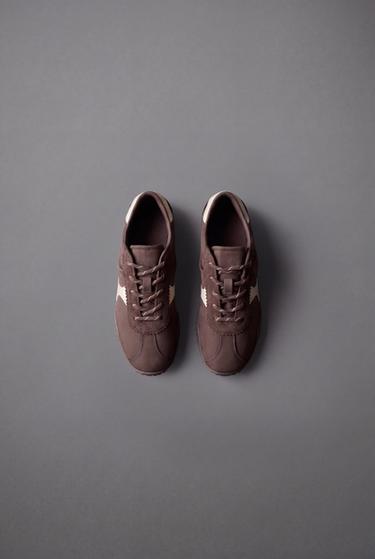 Zara THIN SOLE SNEAKERS - Brown