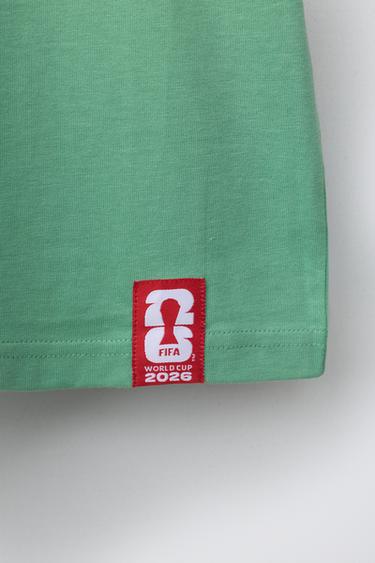 T-SHIRT IMPRIMÉ MEXIQUE COUPE DU MONDE FIFA ™ 2026 - Vert de Zara - Image 3