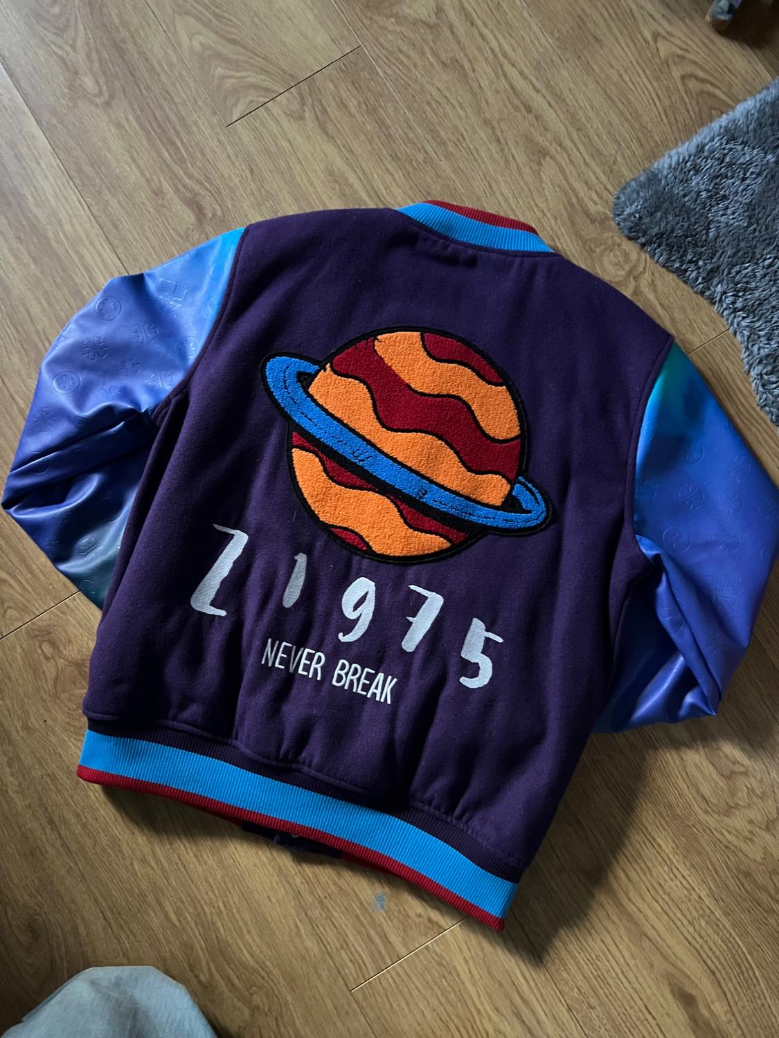 BOMBER JACKET WITH CONTRAST PATCHES - Image 5