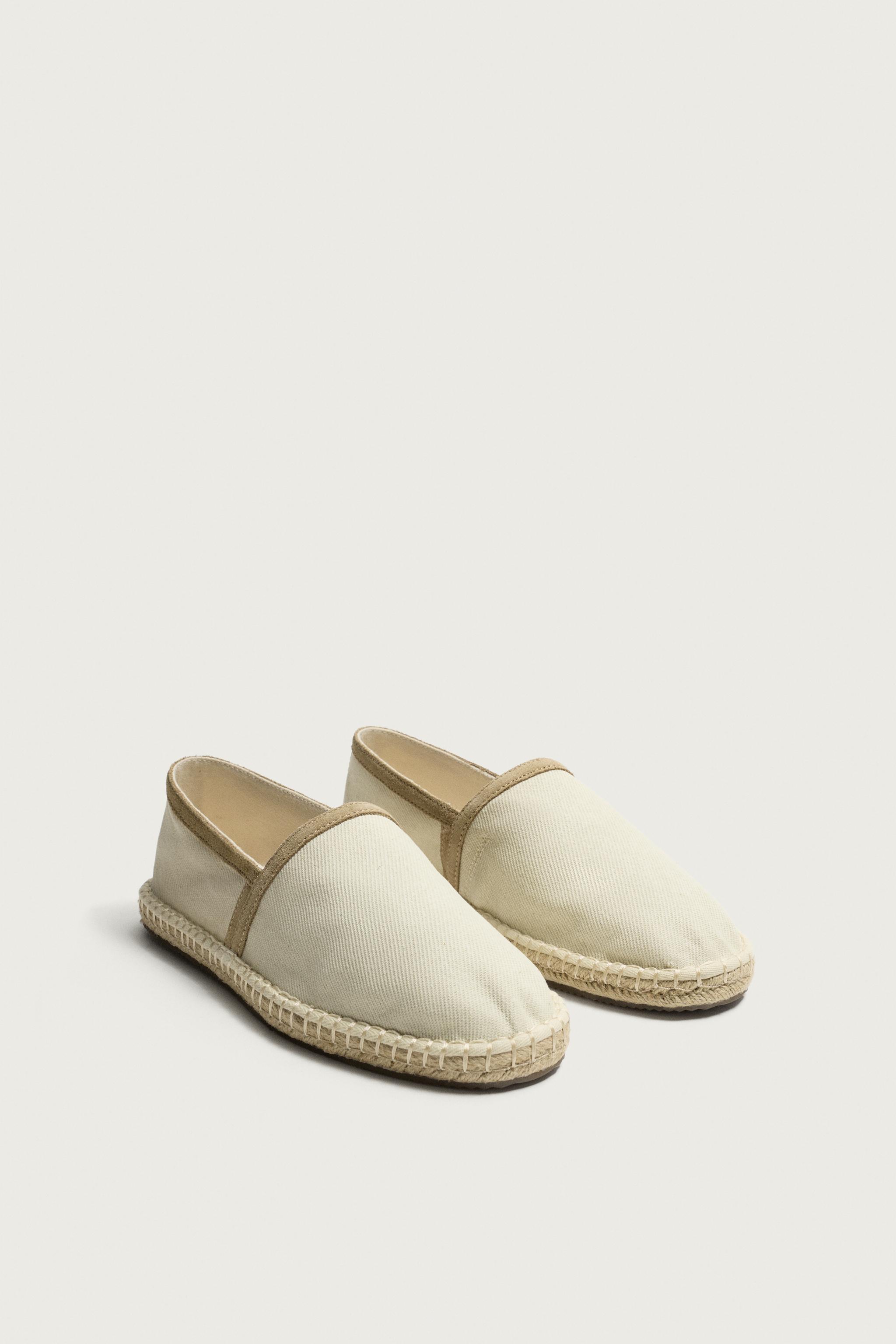 FABRIC ESPADRILLES — Ecru (alternate view)