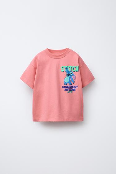 T-SHIRT IMPRIMÉ LILO & STITCH © DISNEY - Rose de Zara