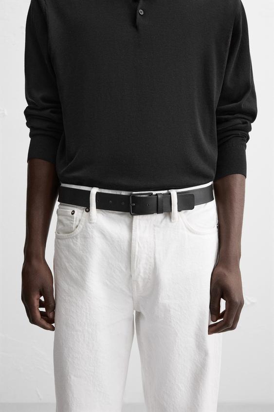 REVERSIBLE LEATHER BELT