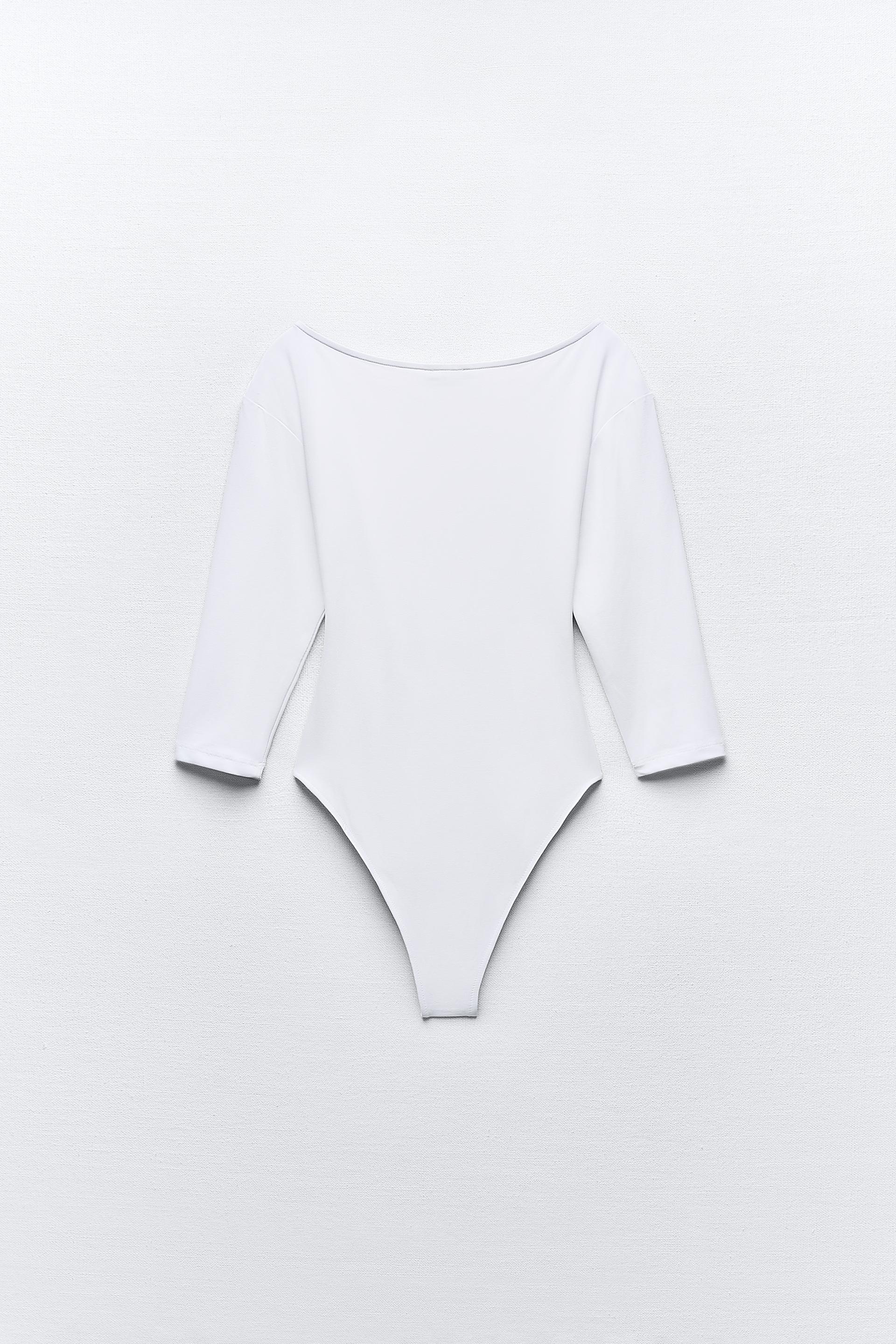 ZARA Wrap Bodysuit Top 5039/847 - M size (new with tags)