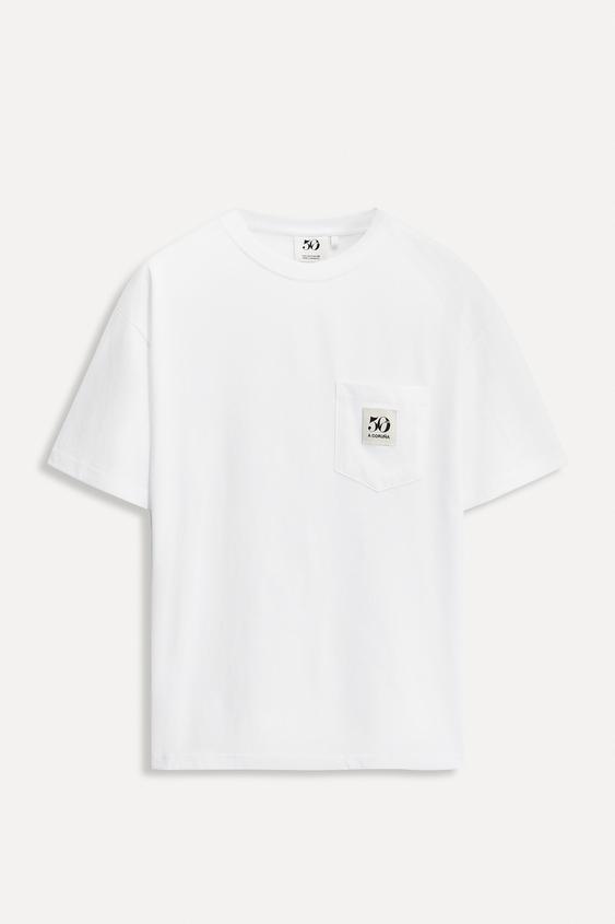 50TH ANNIVERSARY POCKET PATCH T-SHIRT