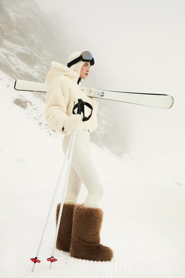 FELLSTIEFEL SKI-KOLLEKTION - Hellbeige von Zara - Bild 0