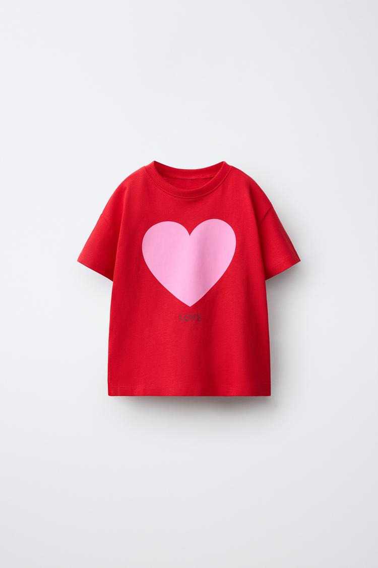 CAMISETA ESTAMPADO CORAZÓN