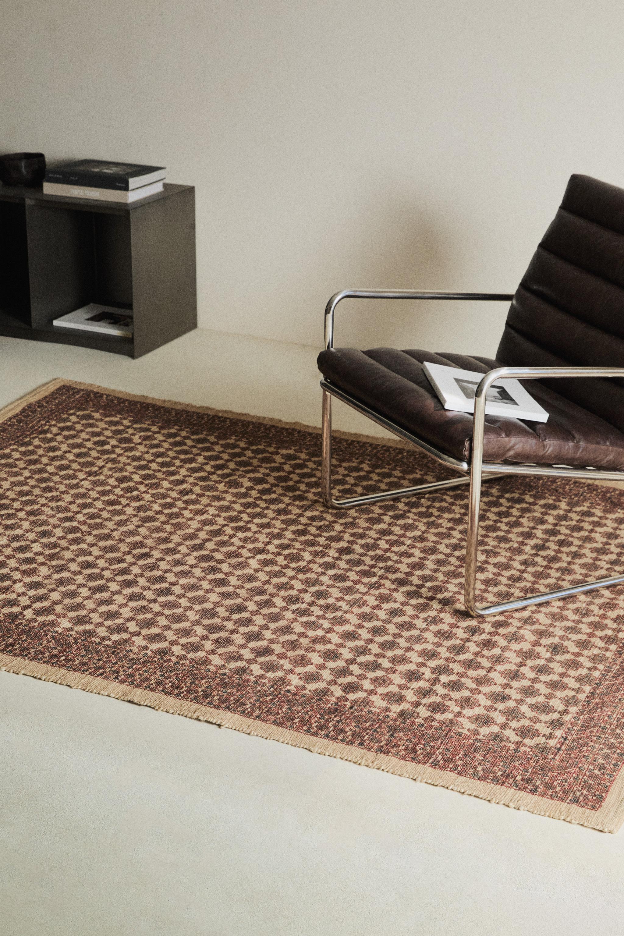 TAPIS JUTE IMPRIMÉ