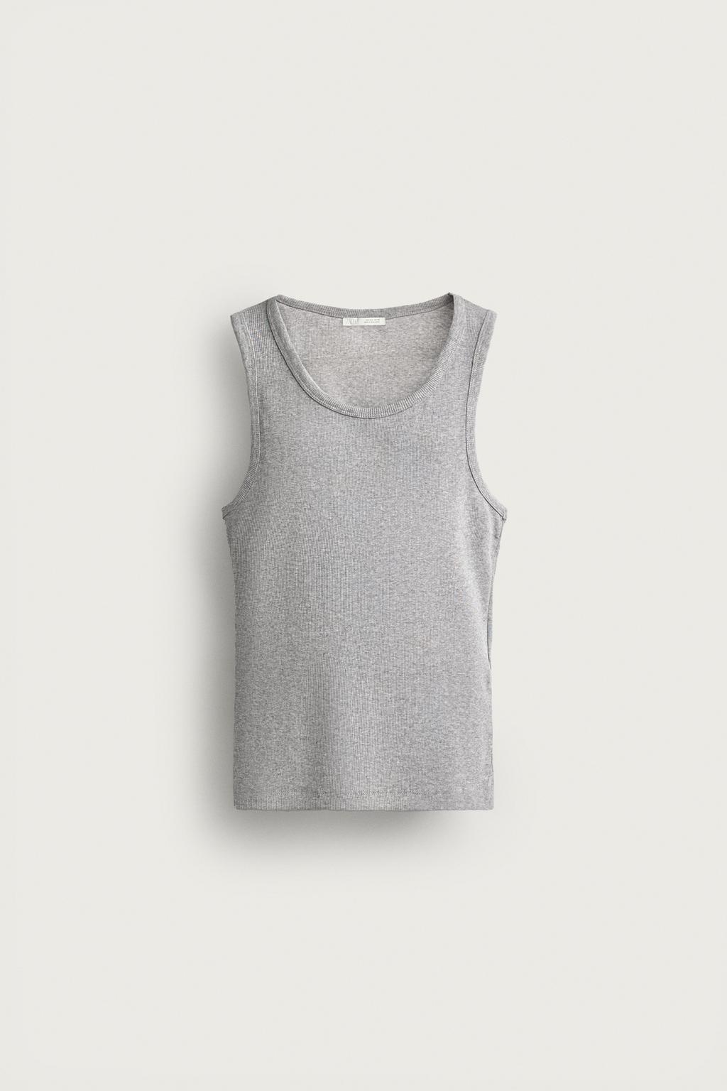 BASIC RIBBED TANK TOP