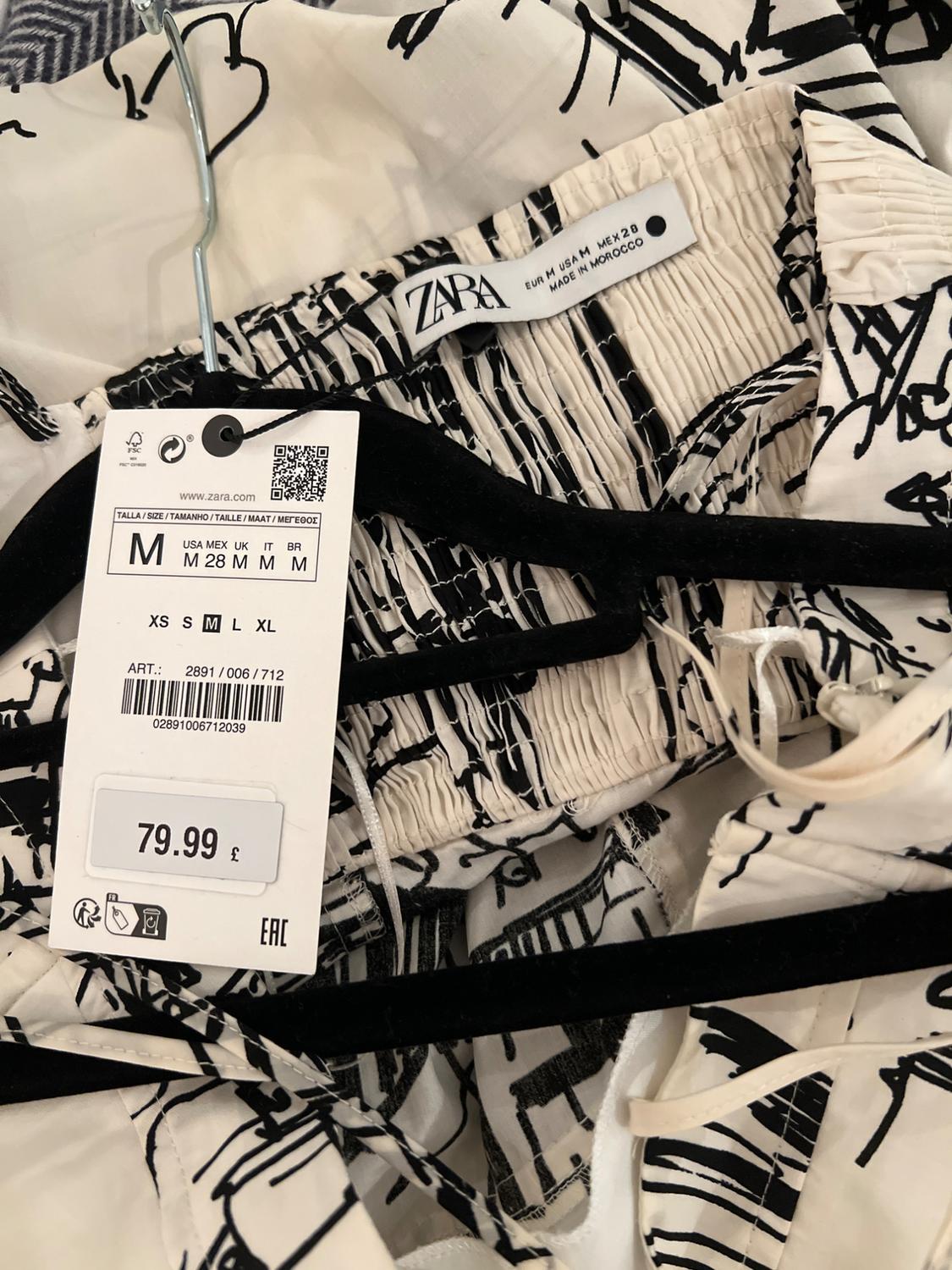 PRINTED MIDI DRESS - Image 4