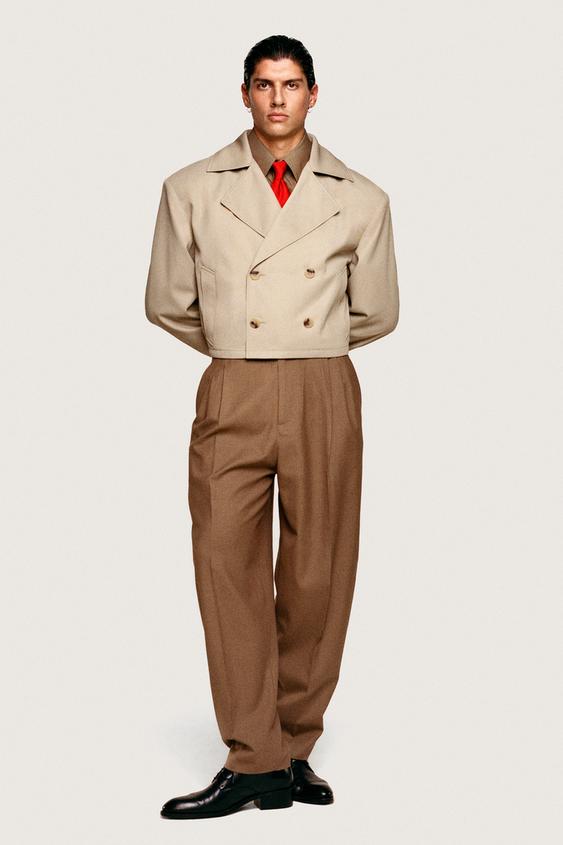 Zara — BOXY FIT SHORT TRENCH COAT WILLY CHAVARRIA X ZARA