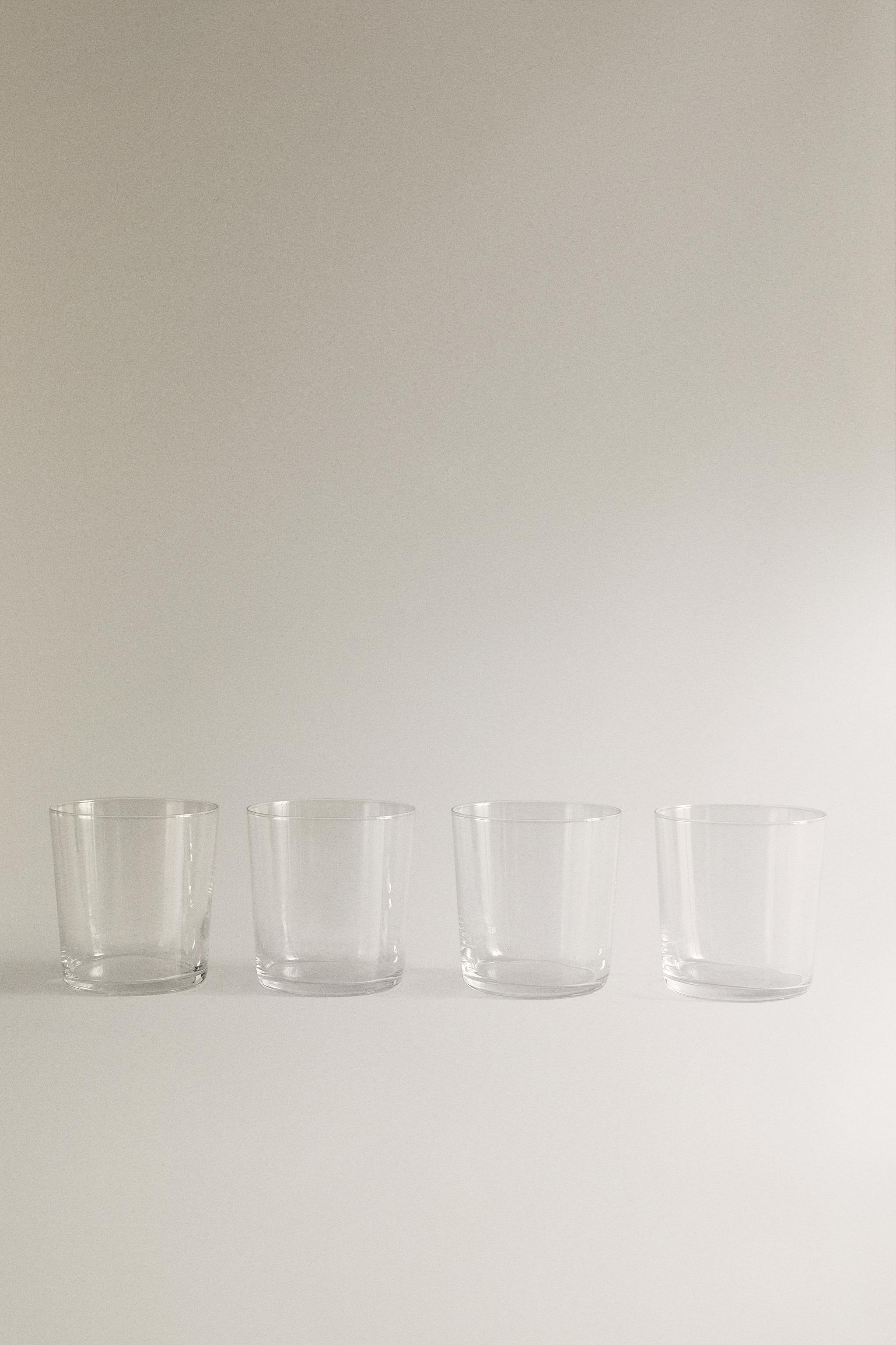 LOT VERRES RECYCLABLES HAUTS (LOT DE 4)