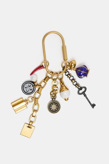 CHARM MED PERLER - Flerfarvet fra Zara