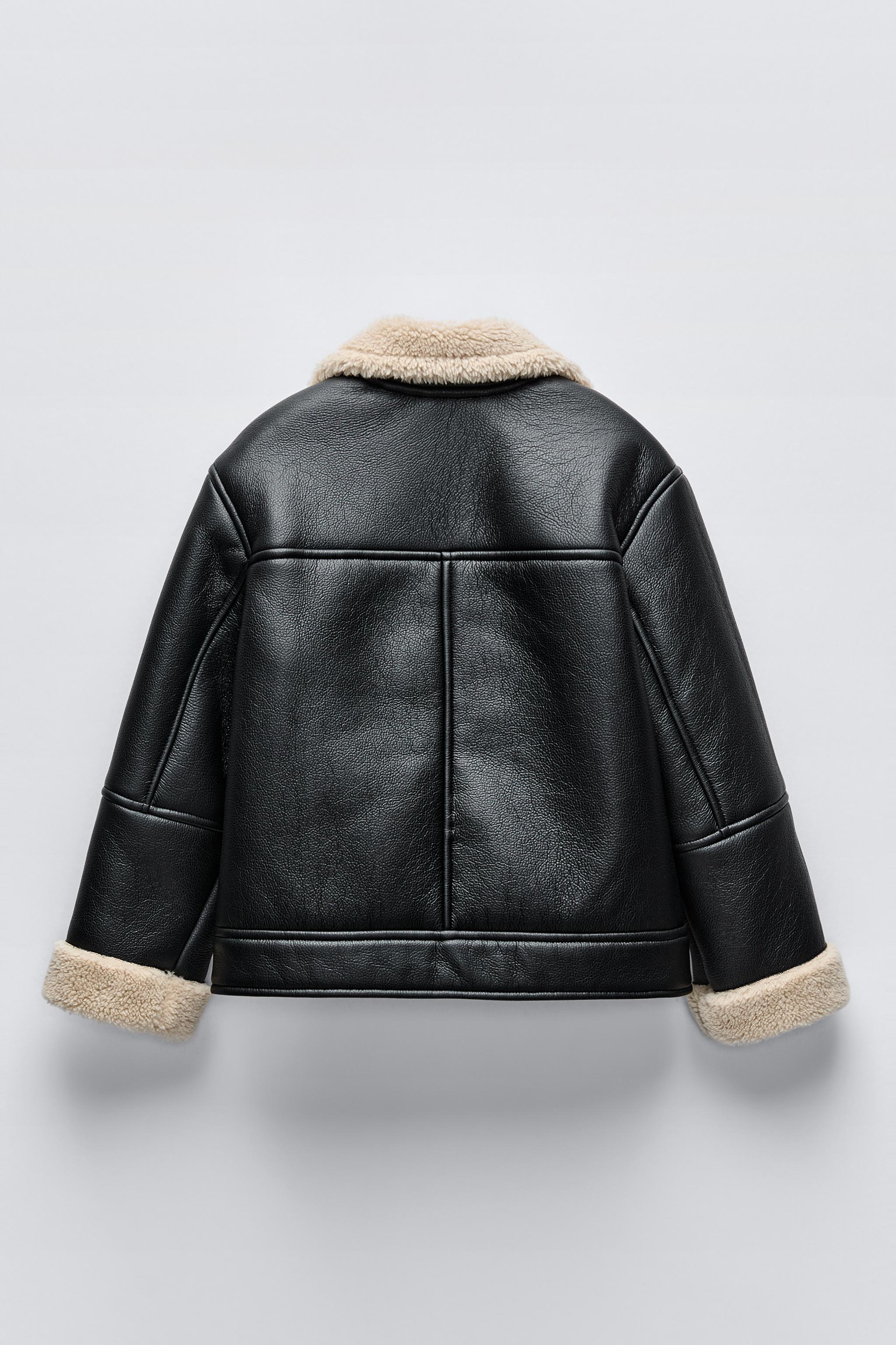 Zara Jacke Lederjacke Von Zara Bomber Jacket Zara Jacken Herren