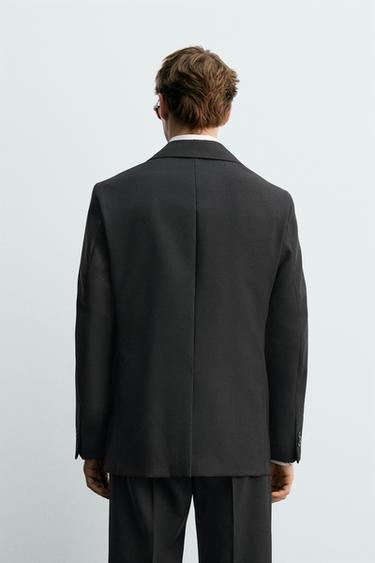 WOOL DINNER JACKET BLAZER AARON LEVINE X ZARA - Black by Zara - Image 2