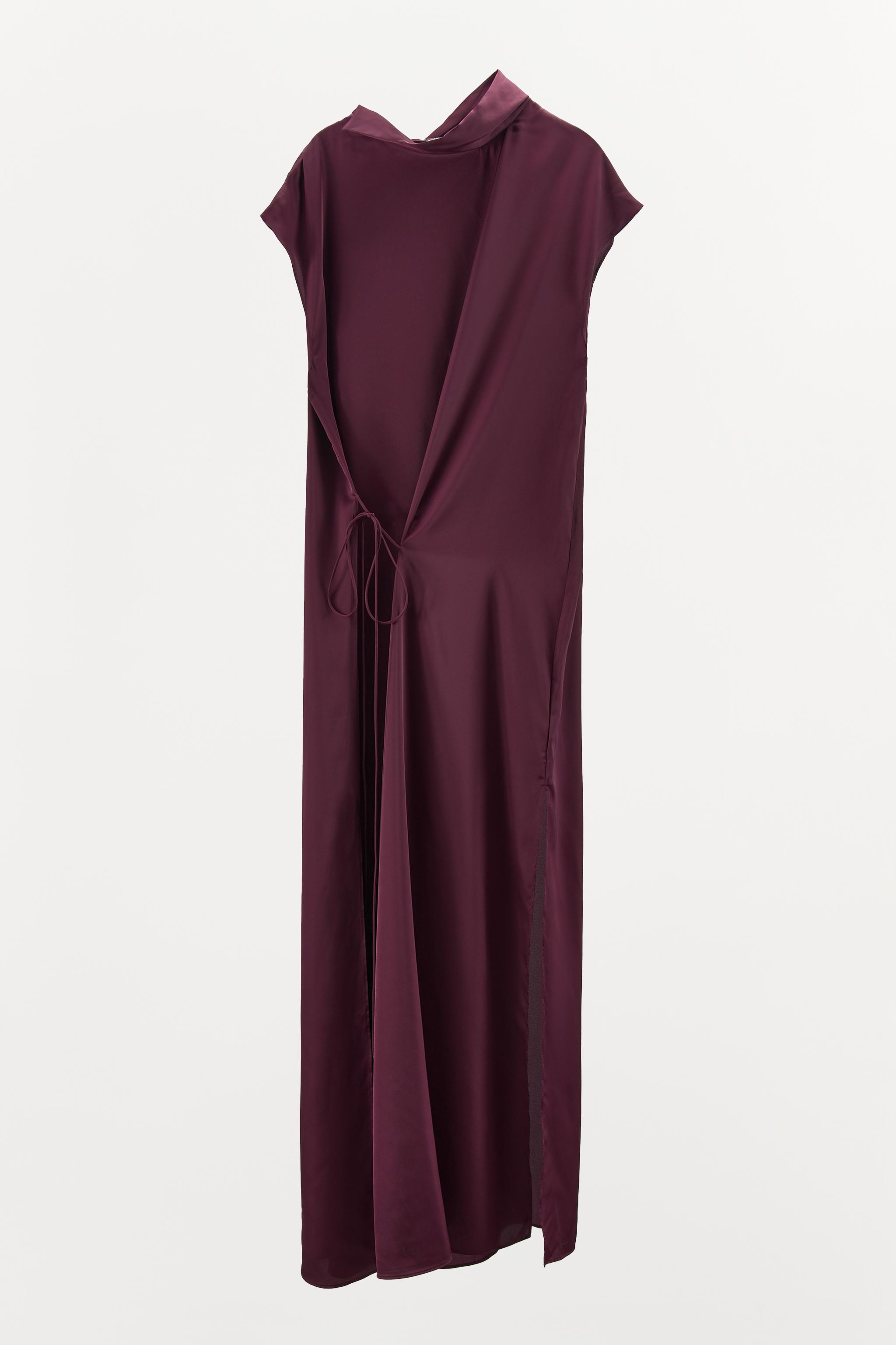 Zara robe mauve sale