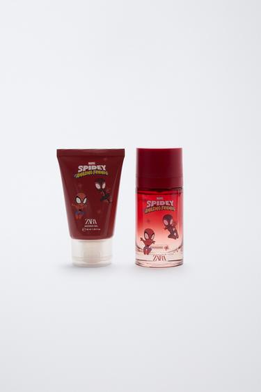 MARVEL SPIDEY AND HIS AMAZING FRIENDS © MARVEL EDT & SHOWER GEL (50 ML + 40 ML) + (1.69 FL. OZ. + 1.35 FL.OZ.) - TINTED LEATHER by Zara