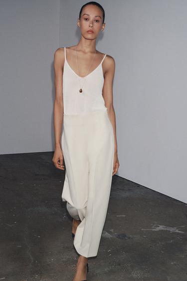 ZW COLLECTION CULOTTES - Stone by Zara - Image 3