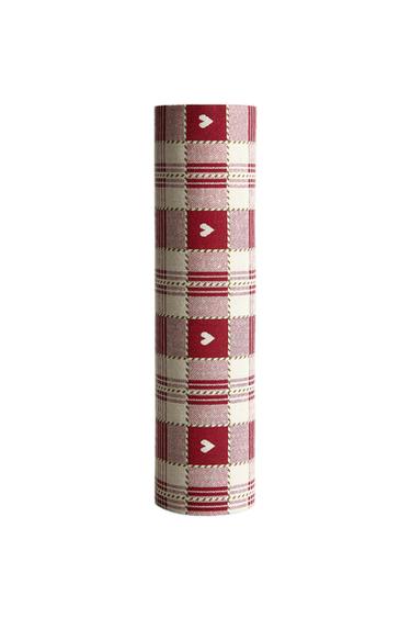 CHRISTMAS HEART COTTON NAPKIN ROLL (PACK OF 20) - Червоний Zara