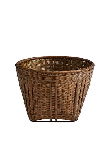 WOVEN BASKET - Light beige by Zara