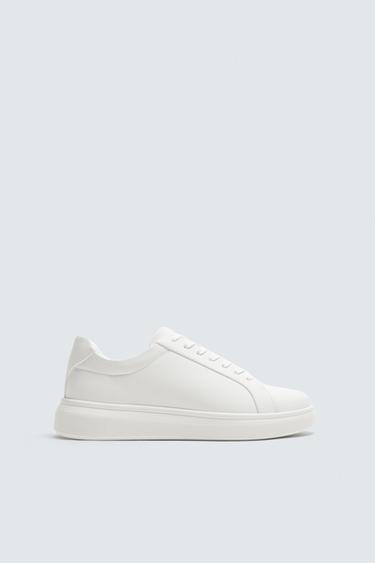 TÊNIS MONOCROMÁTICO COM VOLUME - Branco da Zara