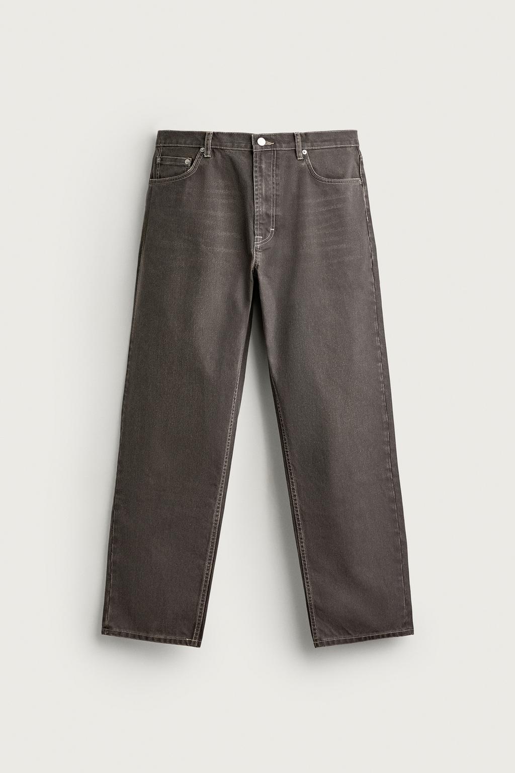 STRAIGHT-LEG TROUSERS
