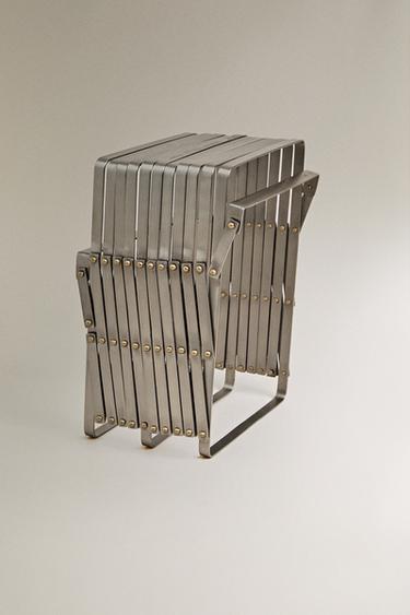 PORTE-REVUES EXTENSIBLE - Argent Mat de Zara - Image 4