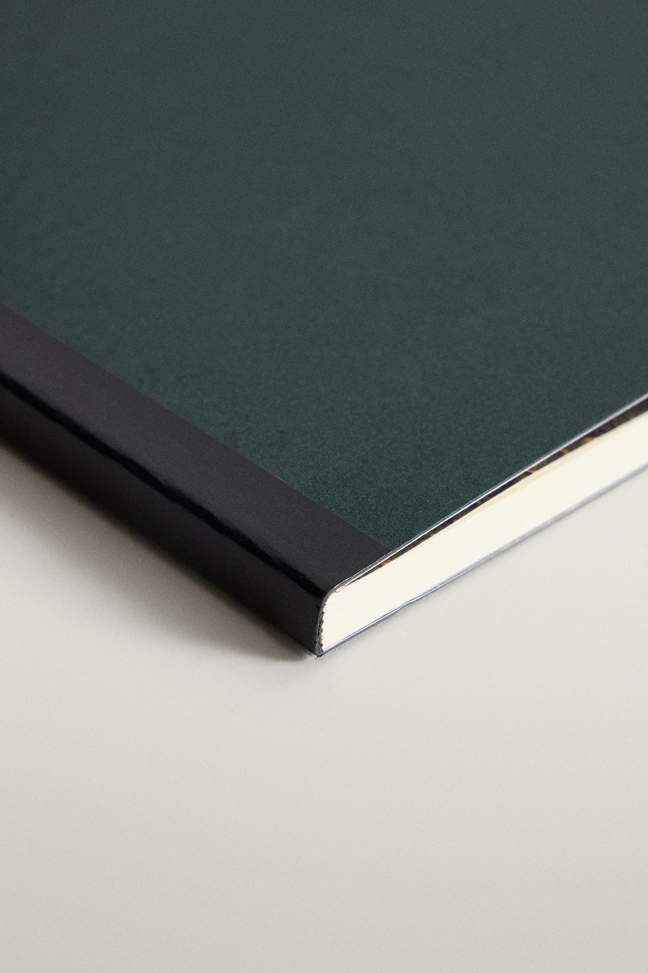 A4 PRINTED NOTEBOOK — Green
