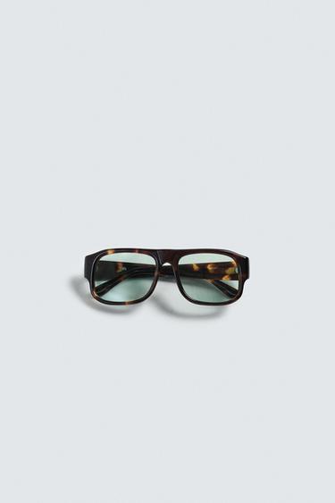 LUNETTES DE SOLEIL CARRÉES - Écaille de Zara - Image 6