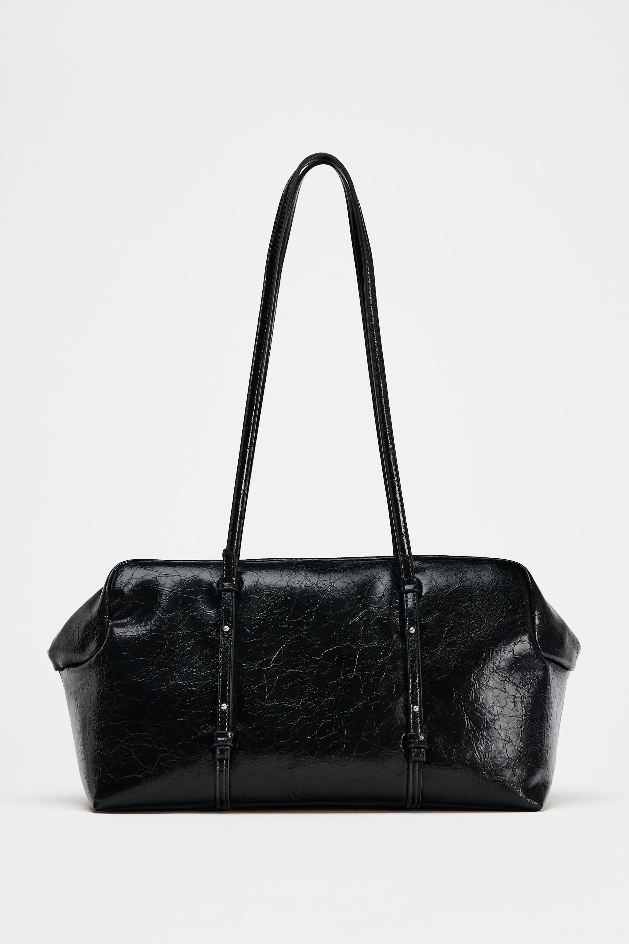 Black handbags zara sale