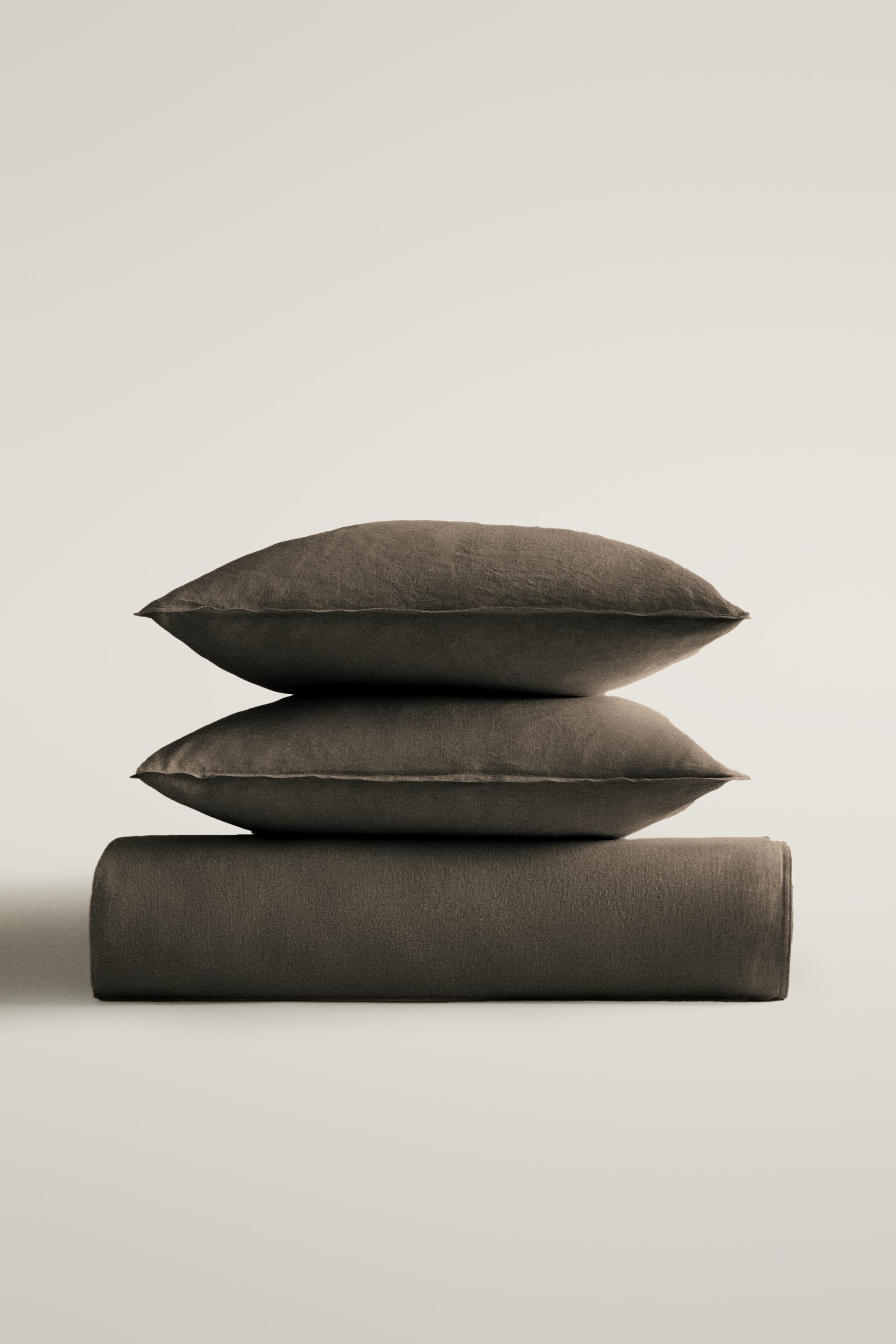WASHED LINEN DUVET COVER