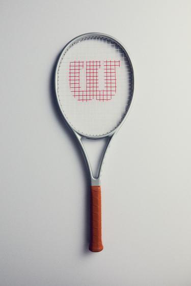 WILSON TENNIS RACKET - White by Zara