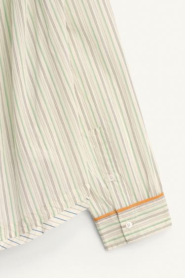CHEMISE À RAYURES ÉDITION LIMITÉE - rayures de Zara - Image 9