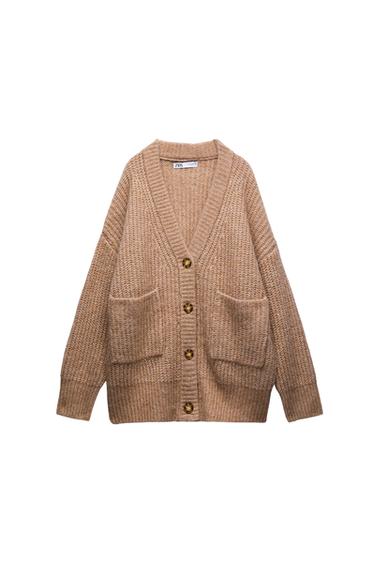 POCKET KNIT CARDIGAN