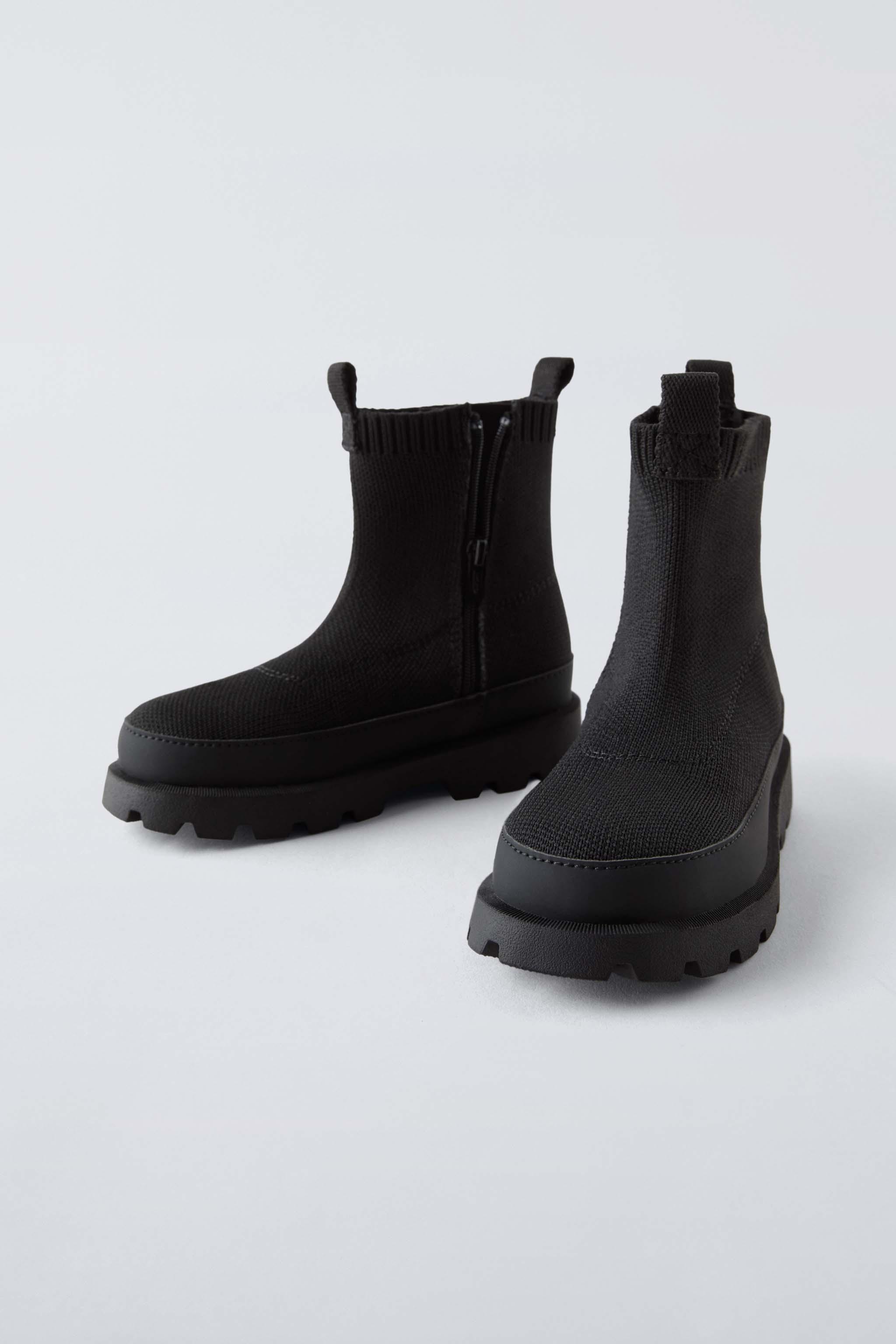 SOCK BOOTS Black ZARA United States