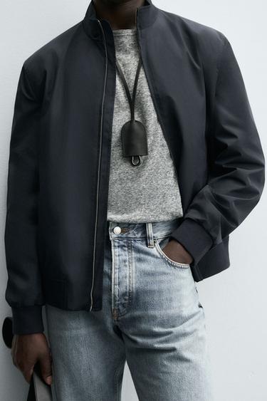 WATER-REPELLENT TECHNICAL JACKET - Dark navy by Zara - Image 4