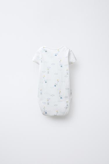 LOT DE CINQ BODYS BALLONS - Bleu de Zara - Image 2