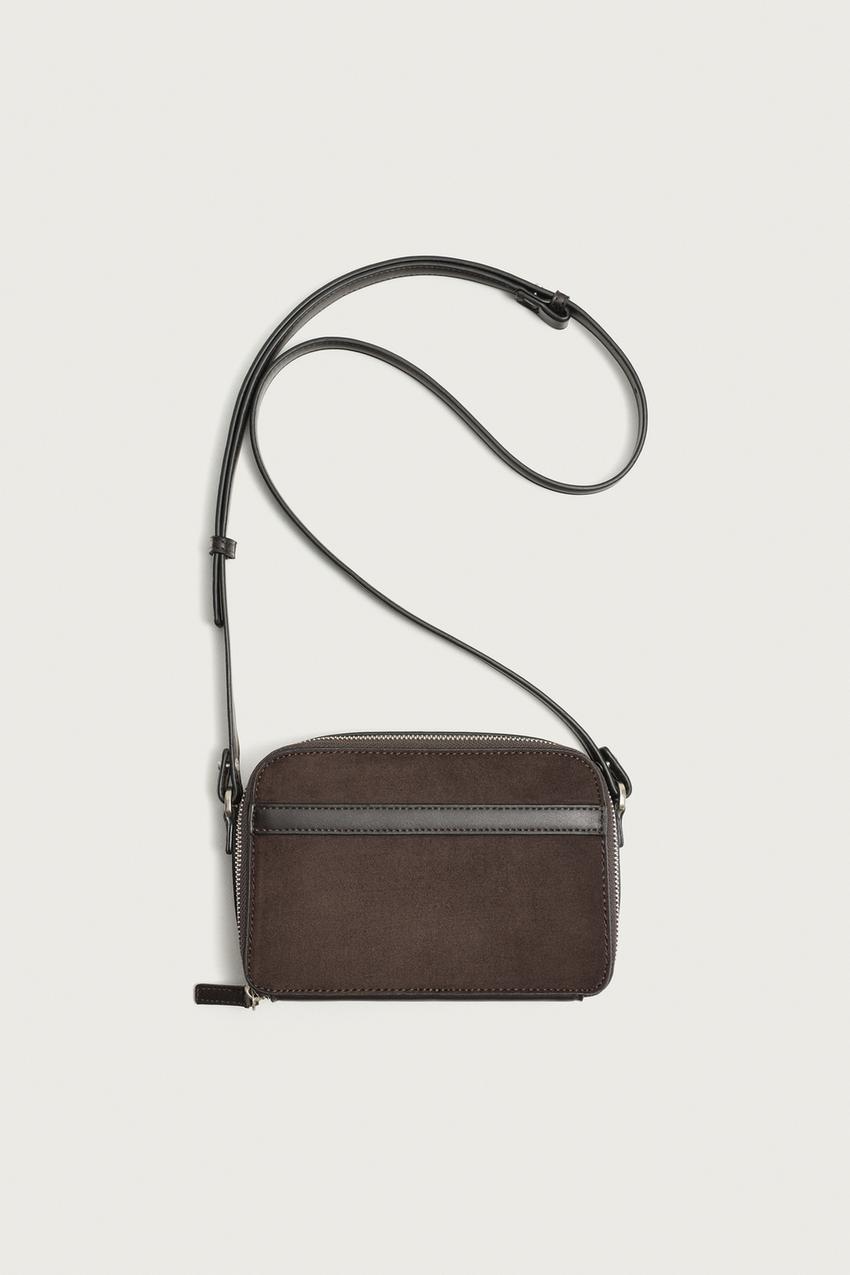 コンビネーション クロスボディバッグ - ブラウン | ZARA Japan / 日本