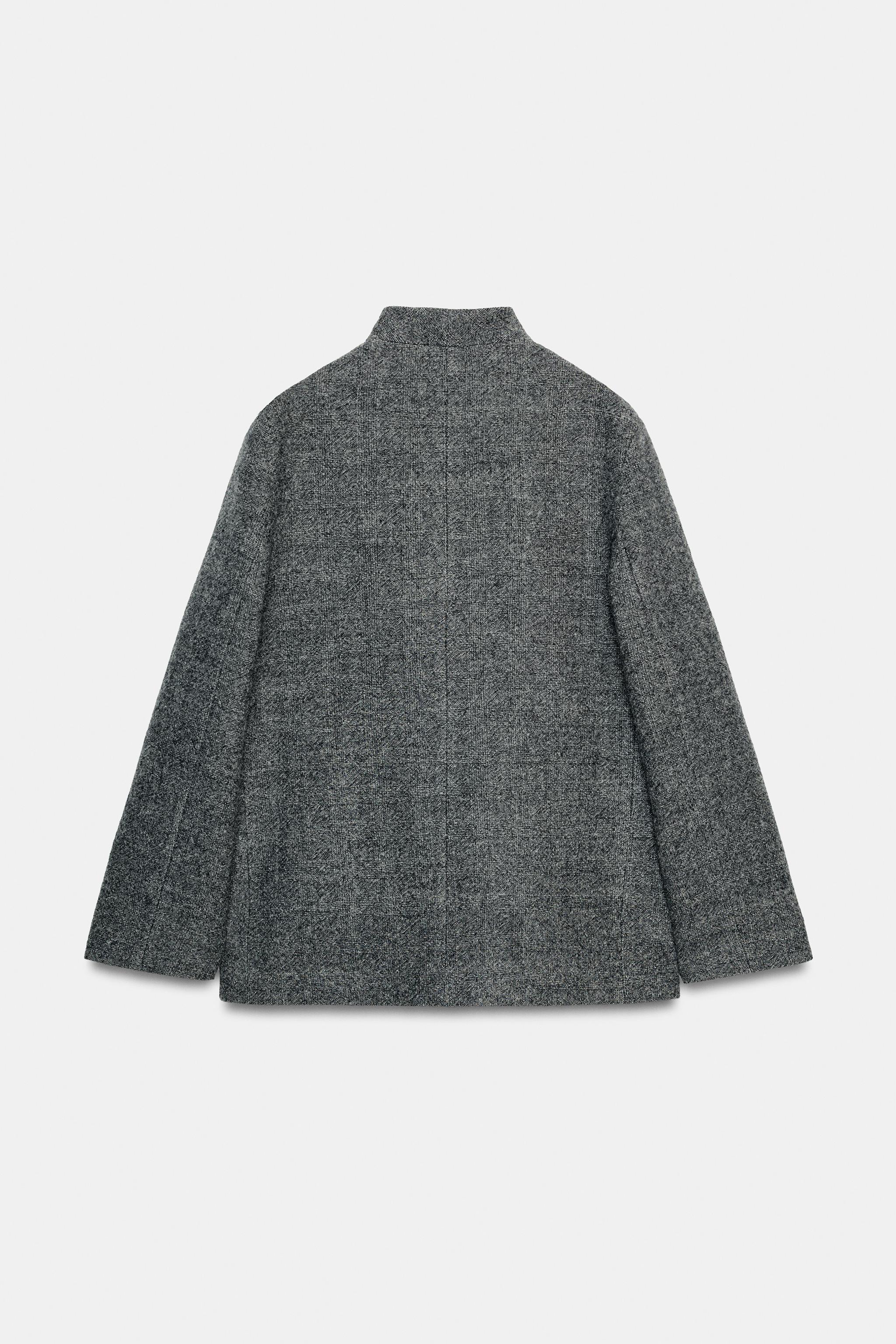 DÜĞMELİ YÜNLÜ BLAZER ZW COLLECTION LIMITED EDITION - Görsel 8