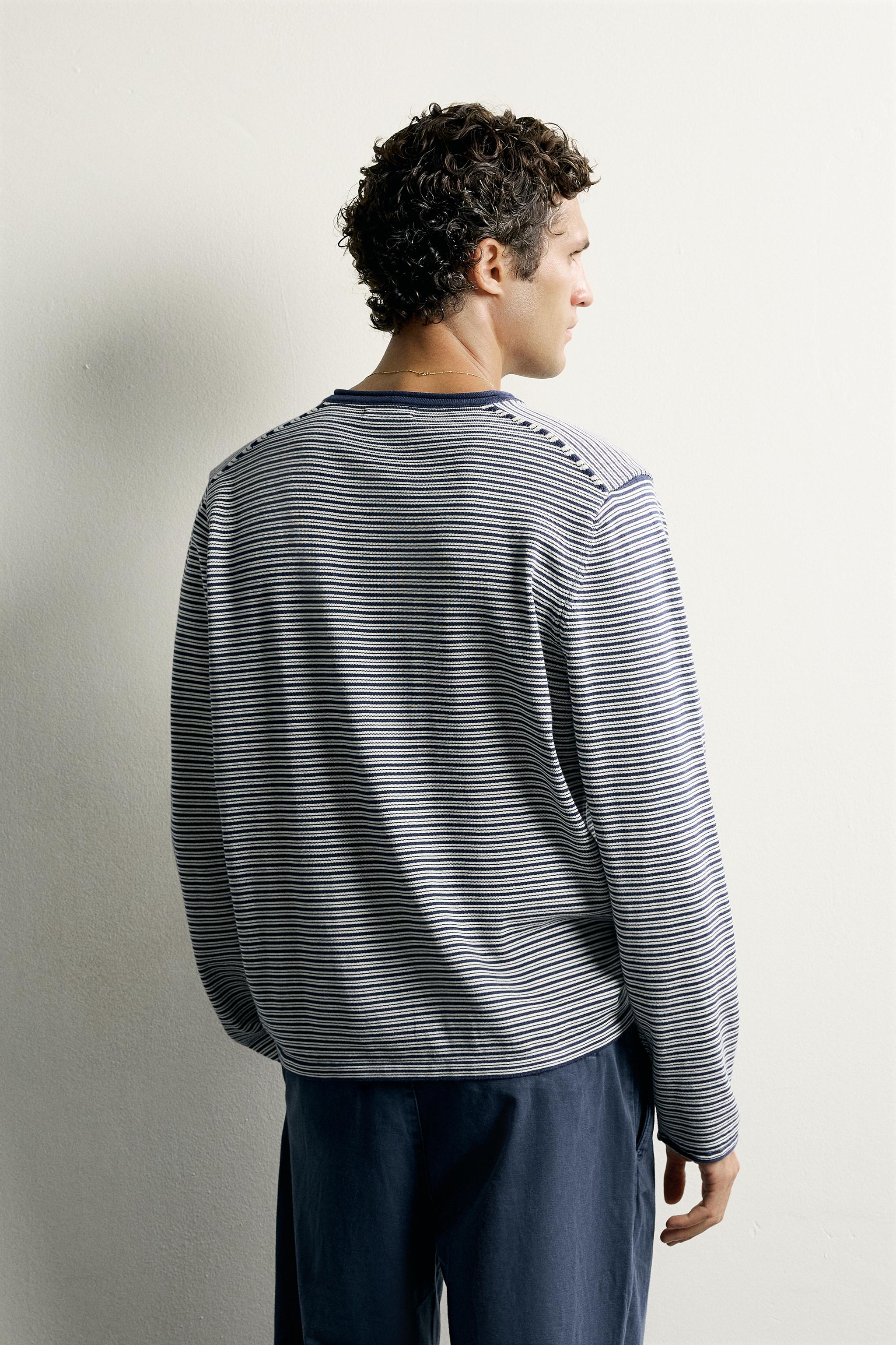 HENLEY KNIT T-SHIRT - thumbnail 3