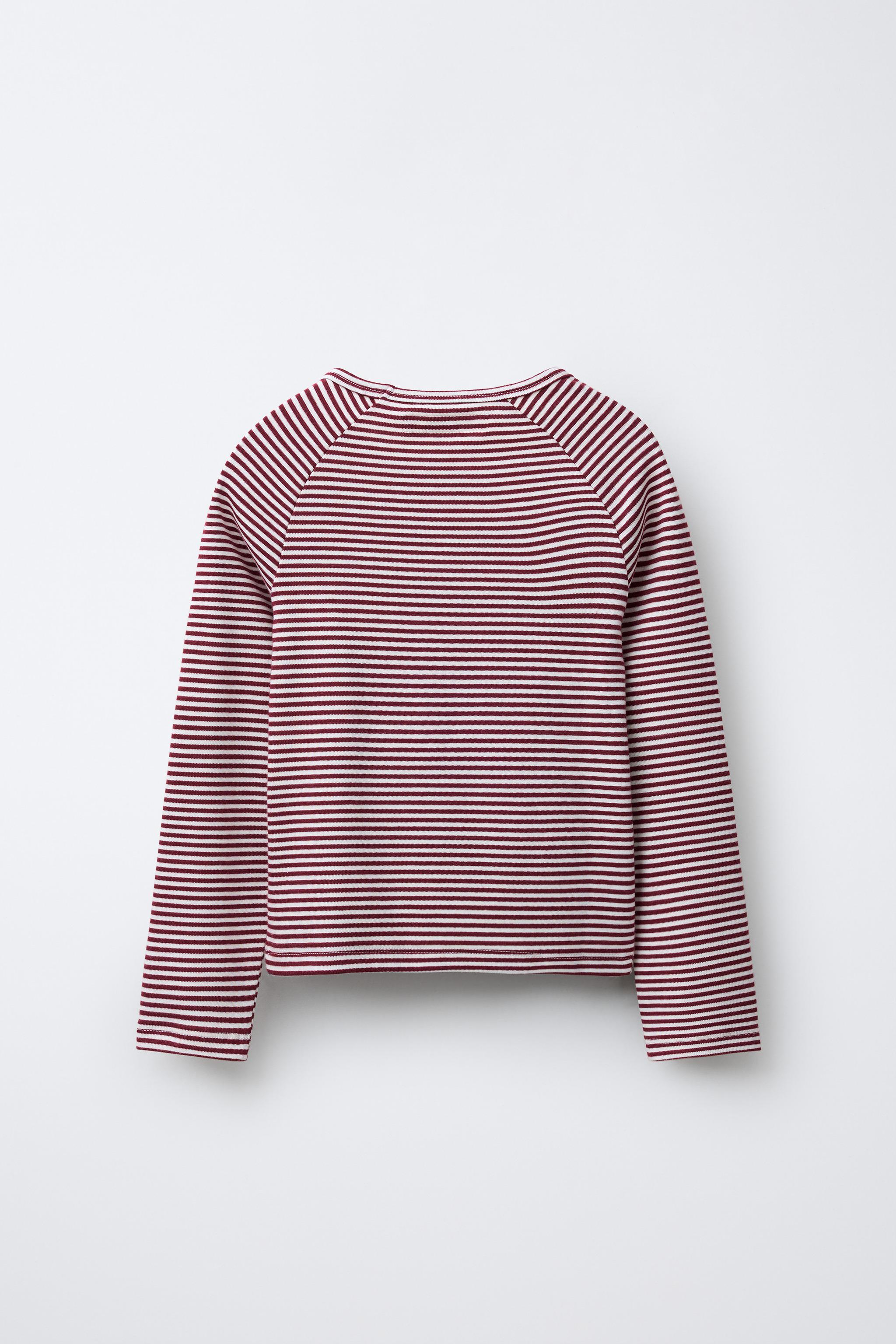 T-SHIRT À RAYURES AVEC MODAL