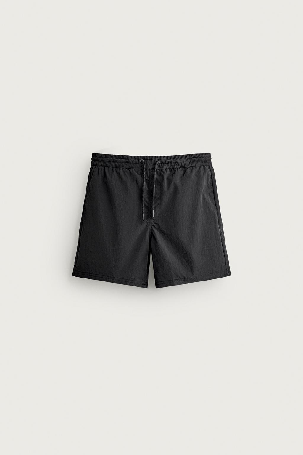 BASIC MID-LENGTH SWIMMING TRUNKS
