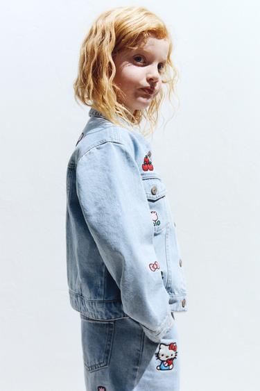 JEANSJACKE HELLO KITTY © SANRIO - Blau von Zara
