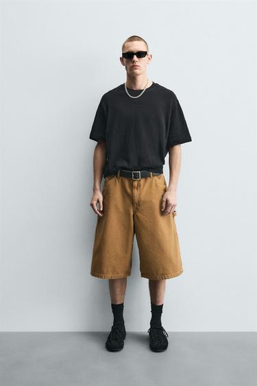 CARPENTER POCKET BERMUDA SHORTS - Brown by Zara - Image 0