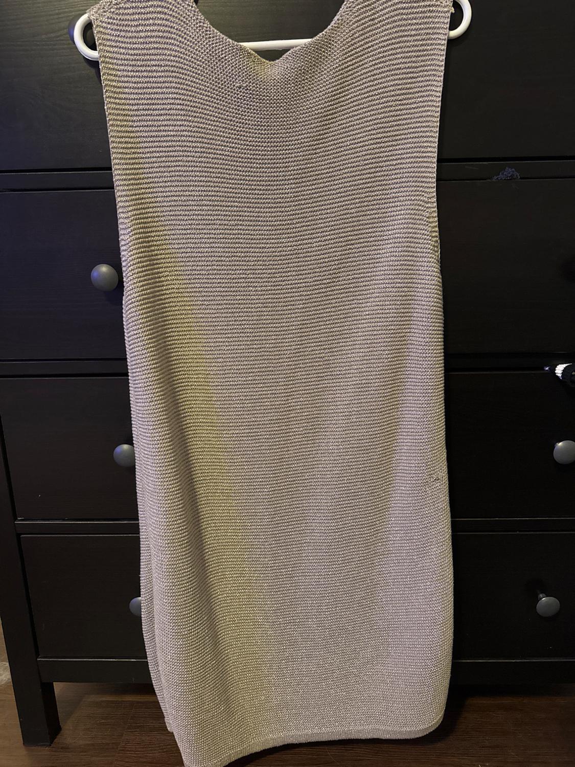 KNIT DRESS WITH METALLIC THREAD - Image 2