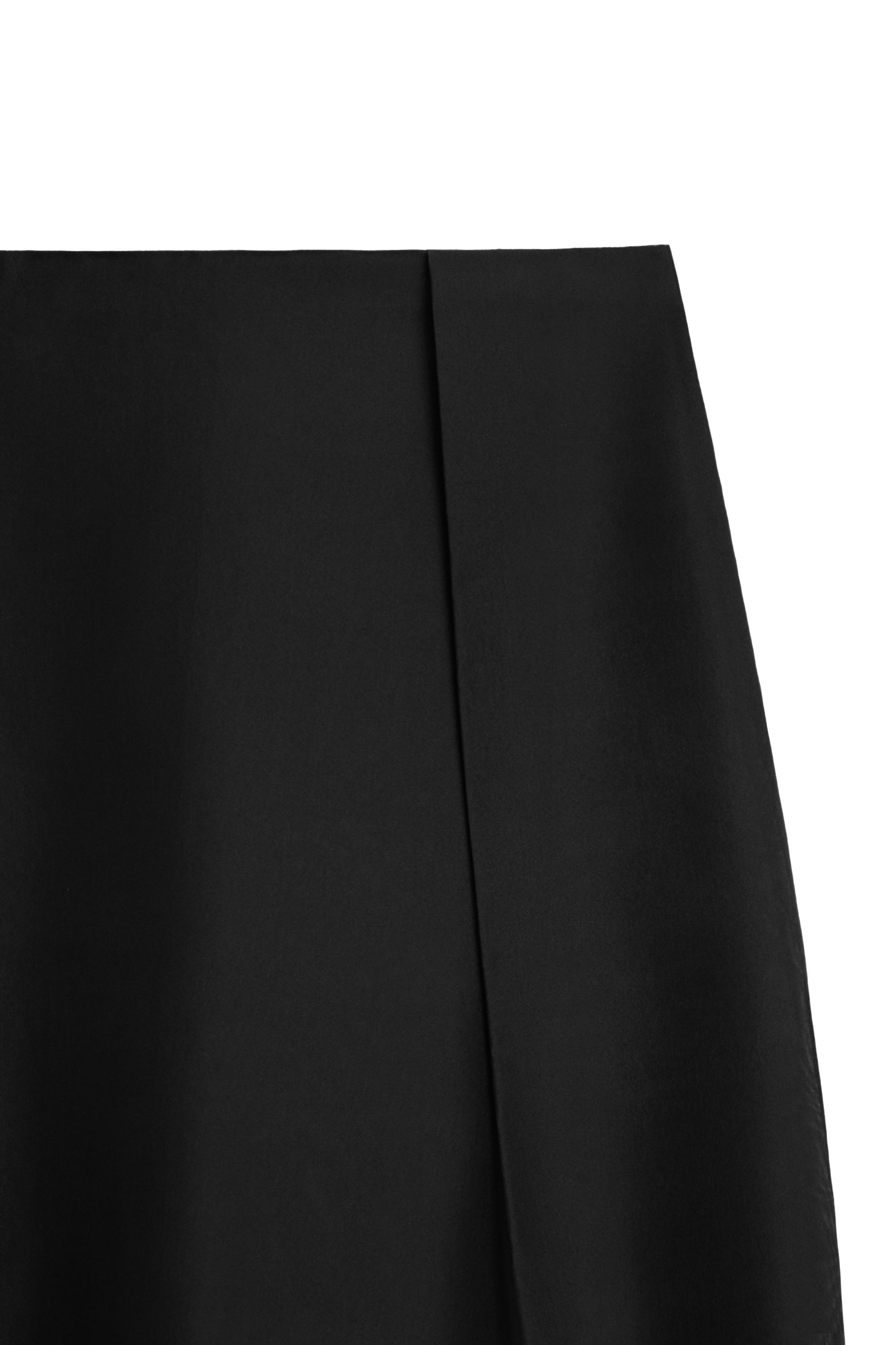 100% silk pleated midi skirt - LIMITED EDITION
