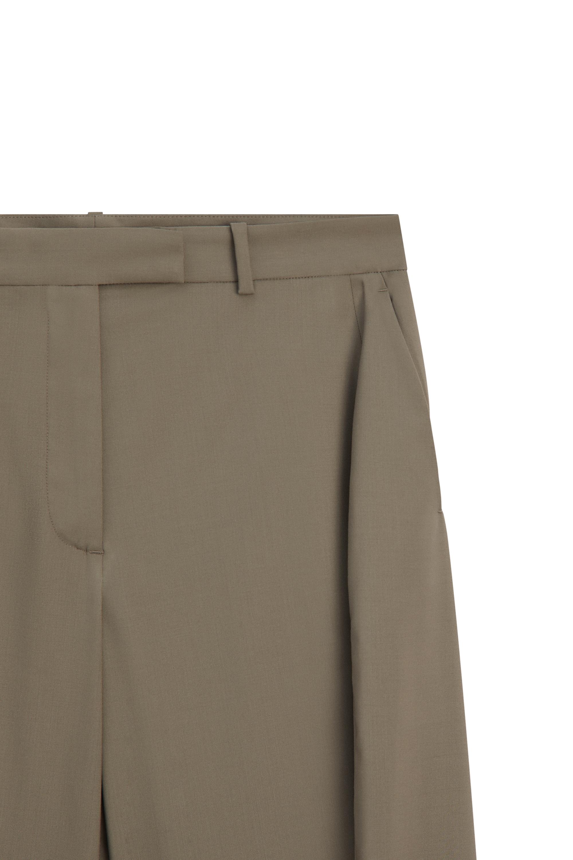 Wide-leg side seam pants - LIMITED EDITION