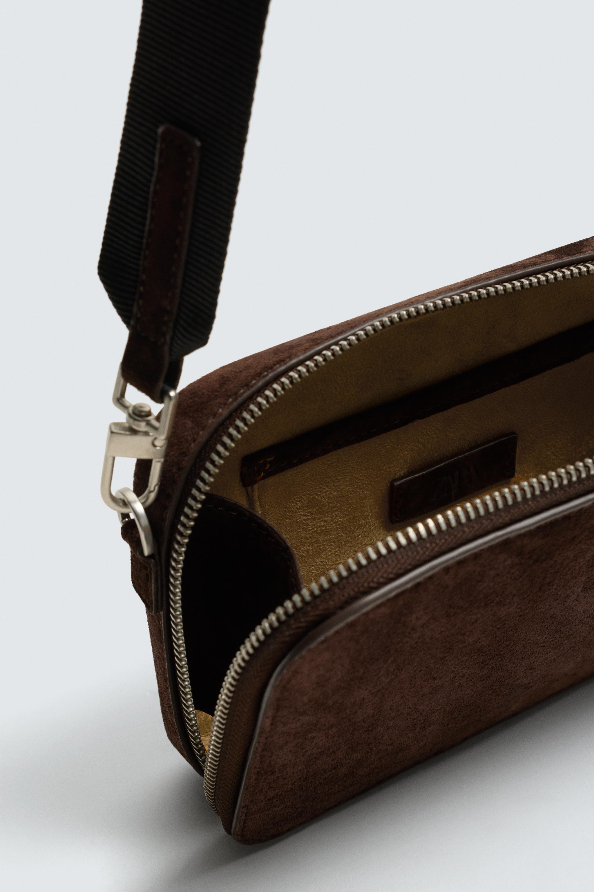 LEATHER CROSSBODY BAG