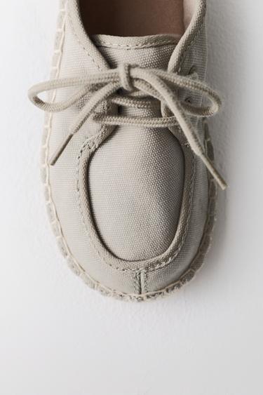 LACE-UP ESPADRILLES LIMITED EDITION - Khaki Green by Zara - Image 8
