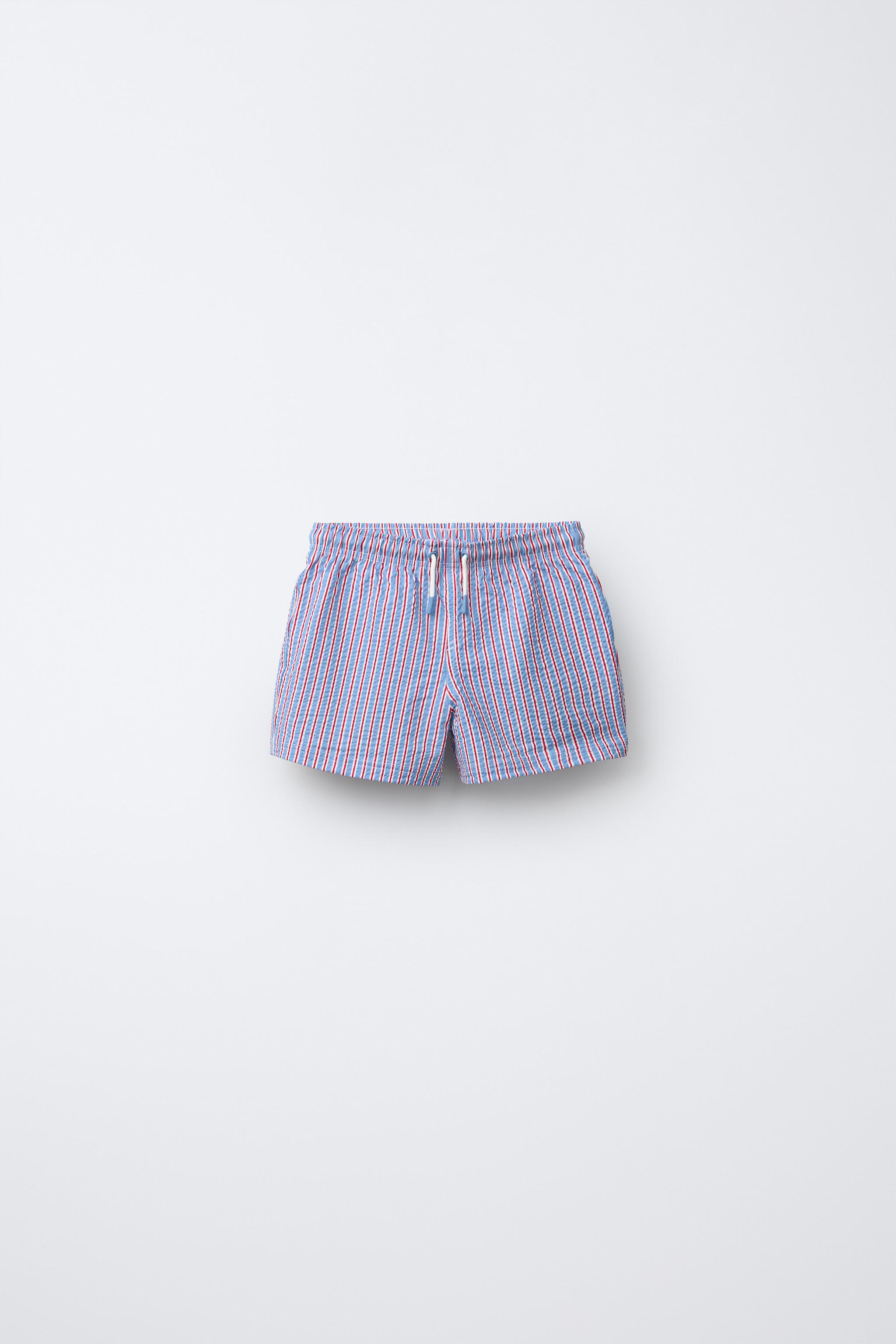 1-6 ANS/ SHORT DE BAIN À RAYURES